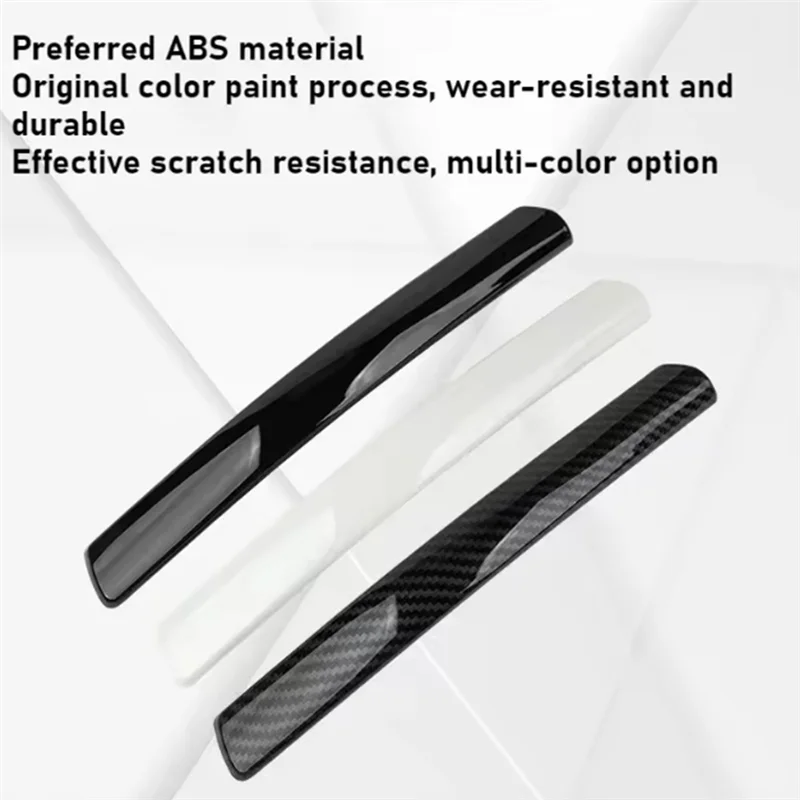 For Tesla Model Y Reverse Mirror Anti-Scratch Sticker Accessories Rear View Mirror Anti-Collision Strip Cover-A61E
