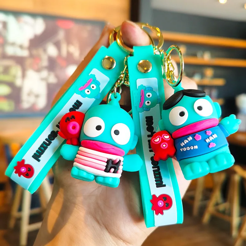 

Wrist Strap Clown Fish Key Chain Hand-sewn Bag Decoration Clownfish Cartoon Anti-lost Trinket Anime Cartoon Key Charm Fashion