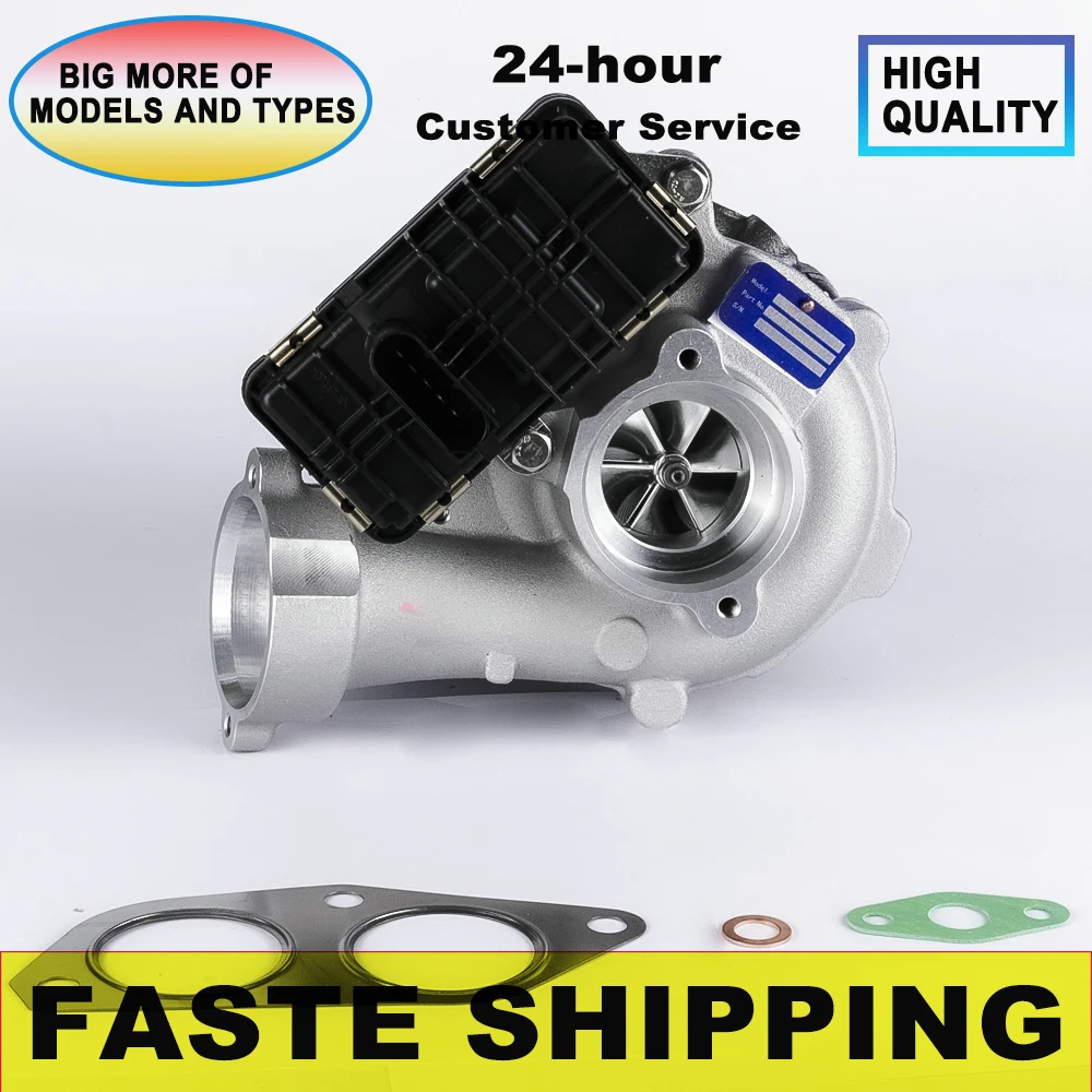 

CAR Billet Turbocharger Complete BV40 Turbine for BMW 335d 435d 535d 640d 740d X3 X4 X5 X6 xDrive N57 D30 B 2011- Full Turbocha