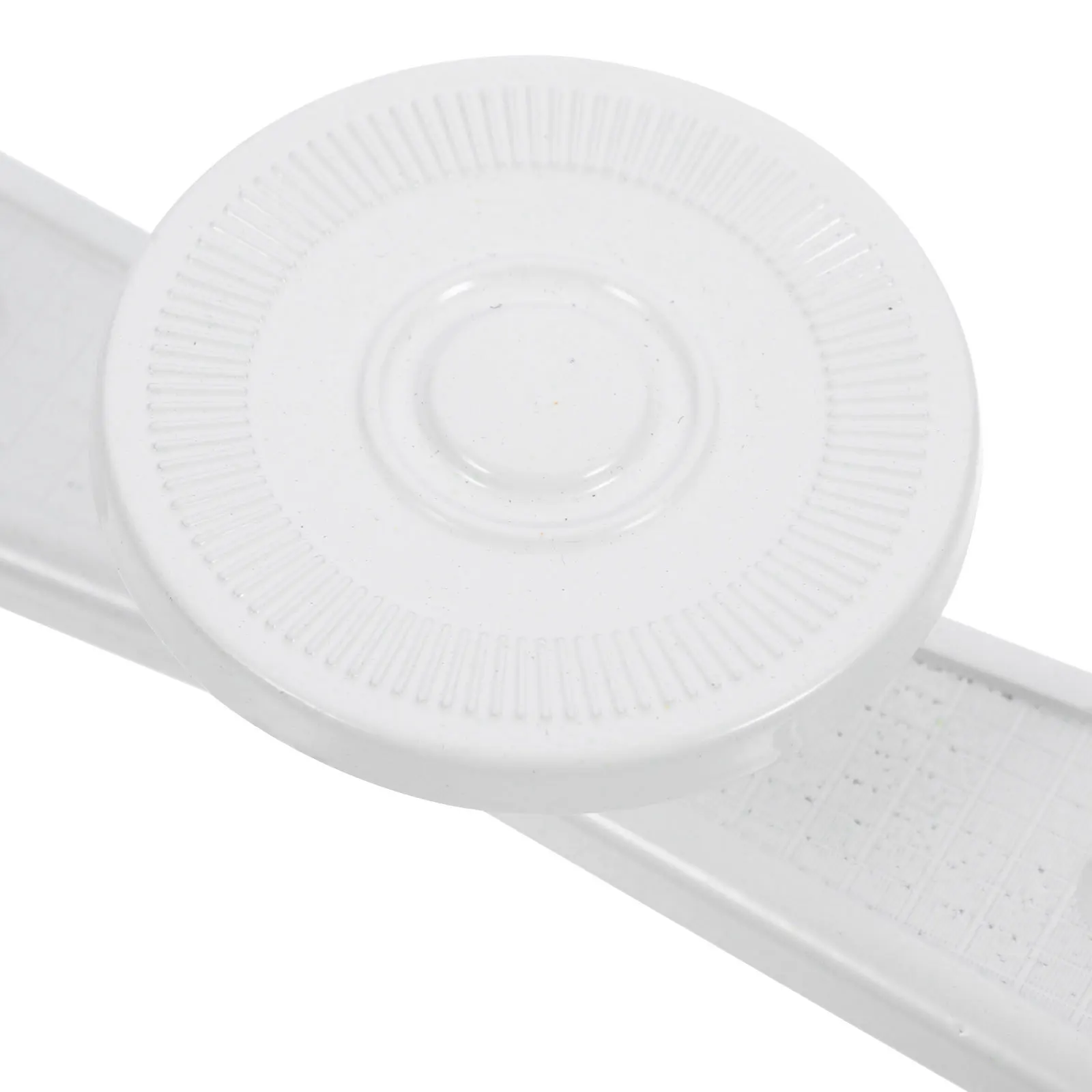 

2 Pcs Curtains Tie Backs Metal Wall Mount Tiebacks Hooks for Holdbacks Drapery White