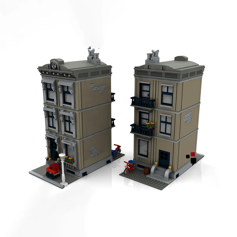 ตัวต่อโมเดลบ้านแบบโมดูลาร์นิวยอร์ก 1394 ชิ้น ของเล่นตัวต่อประกอบเอง DIY ของขวัญคริสต์มาส ไอเดียสร้างสรรค์สำหรับเด็ก