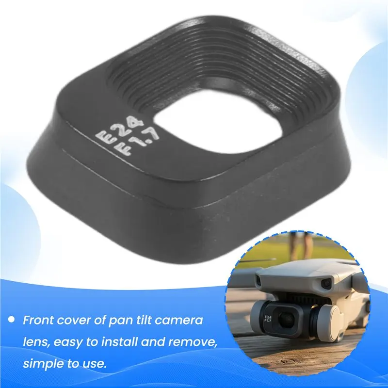 Y22A-1 Piece For DJI Mini 3 Pro Gimbal Camera Lens Front Shell Portable Drone Replacement Accessories