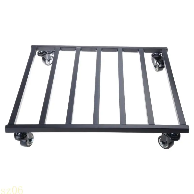 

Q2Q4 Industrial Grade Caster Platform Durable Carbon Steel Base For Smooth Item Transportation