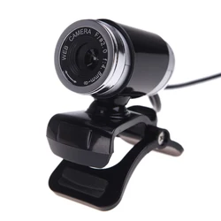 USB Webcam 12.0 MP High Definition Portable New Web Cam Computer Laptop PC 360 Degree Rotatable Clip-on Glass Lens Camera