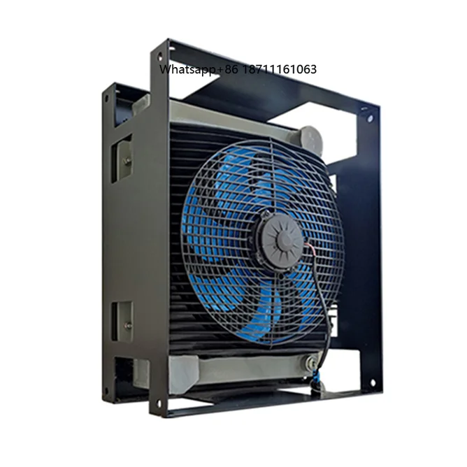 24V DC Industrial Evaporative Air Cooler 6000BTU/3000BTU Aluminum Hydraulic Fan New Condition Industrial Chiller for Cooling
