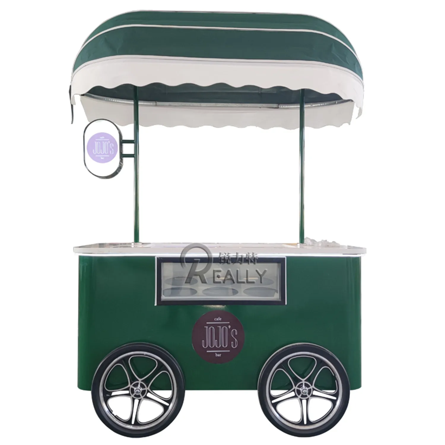 

2023 Meiyue Ice Cream Sales Cart Commercial Ice Cream Frozen Display Cabinet Frozen Yogurt Cart