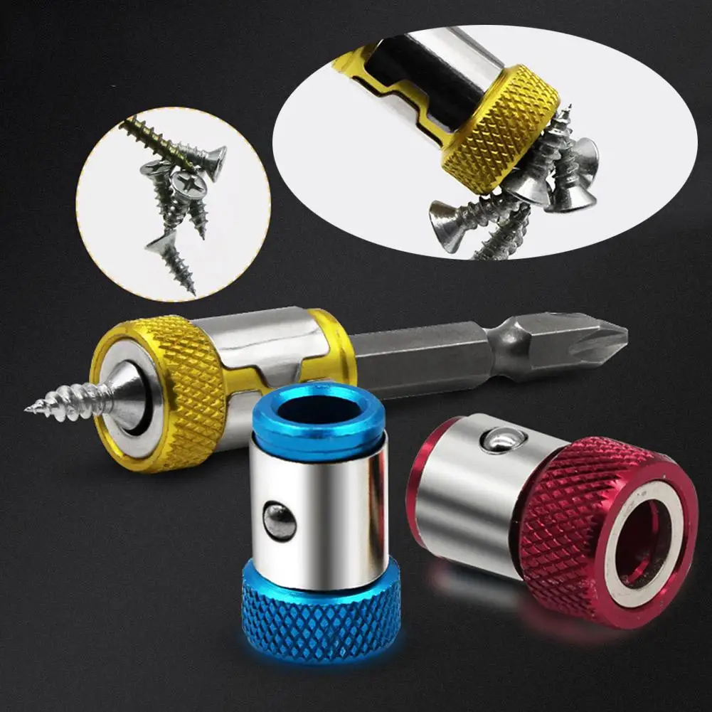 Portable Universal Magnetic Alloy Magnetic Drill Screwdriver Strong Bits Anti-corrosion Magnetic Magnetizer Bit R U7e8