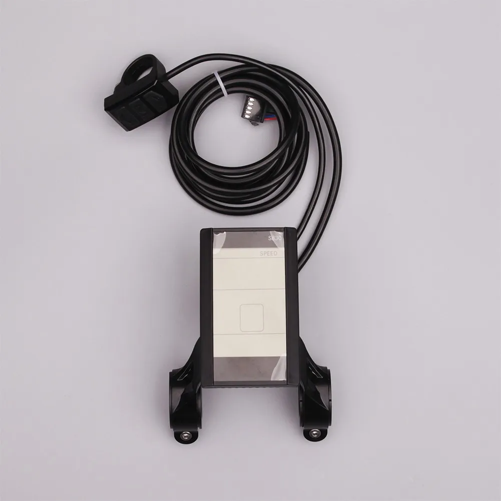 Electric Bicycle EBike LCD Display Controller Supply Controller Display EBike LCD S830 24/48V 250/350W Assembly Current Speed