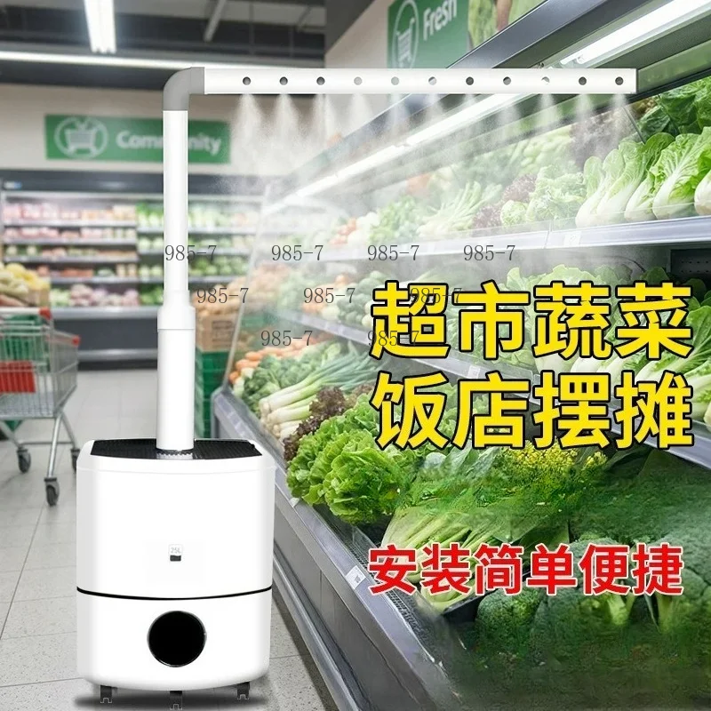 Large Fog Humidifier for Veg Preservation, BBQ & Hot Pot Display