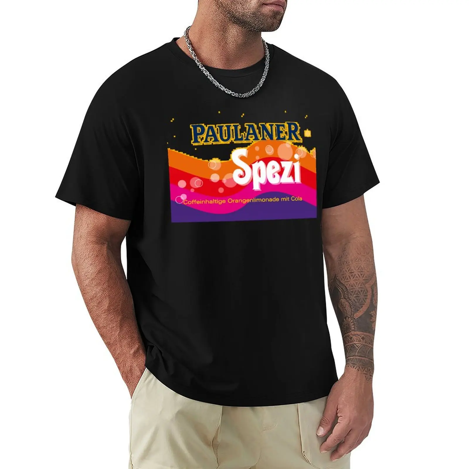 Paulaner Spezi munich T-Shirt man t shirts high quality luxury brand T-Shirt