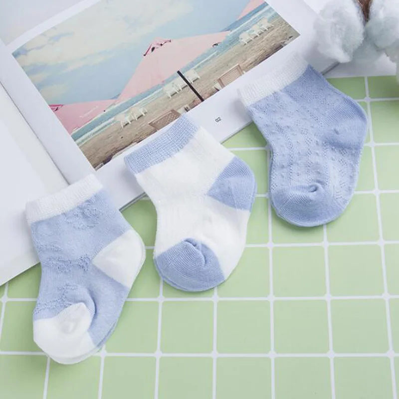 3Pair/lot New Baby Socks Mesh Boys' and Girls' Baby Socks
