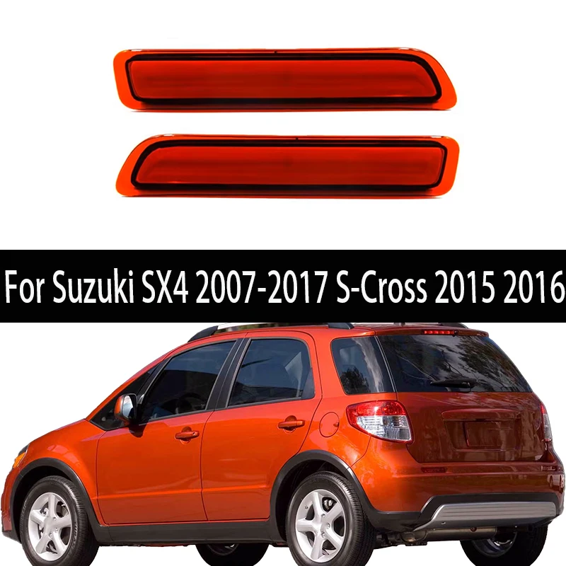 

LED Brake Lights For Suzuki SX4 2007-2017 S-Cross 2015 2016 Vitara 2015-2023 LED Bumper Reflector Marker Lights