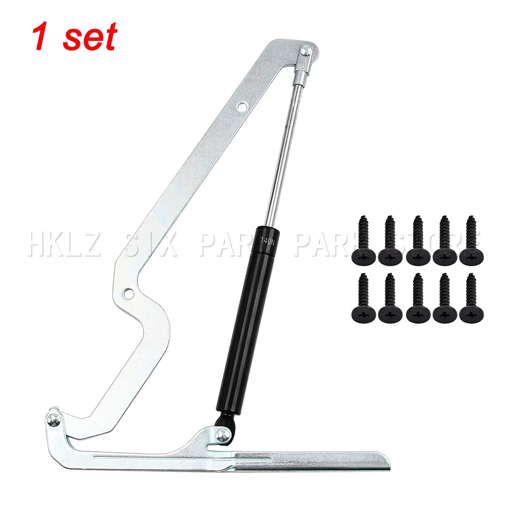 Gas Spring Piston Hinge With Fixing Bolts For Keter Store It Out Max Arc Ace Prem 1150 XL Elite Outdoor Storage Box Replacement