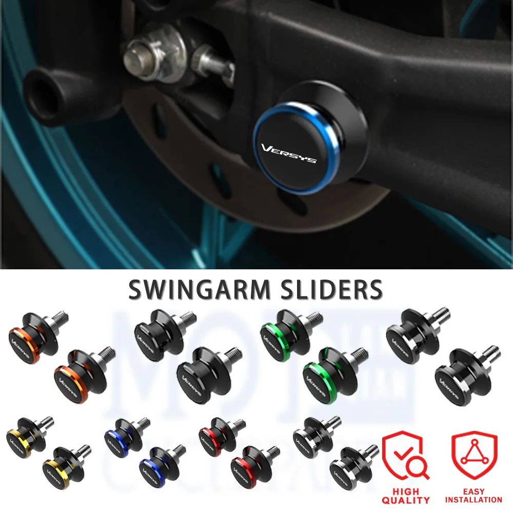 

Motorcycle Parts CNC 8mm Accessories Swingarm Spools Sliders Stand Screws For Kawasaki VERSYS-X 300 250 VERSYS 1000 SE Tourer