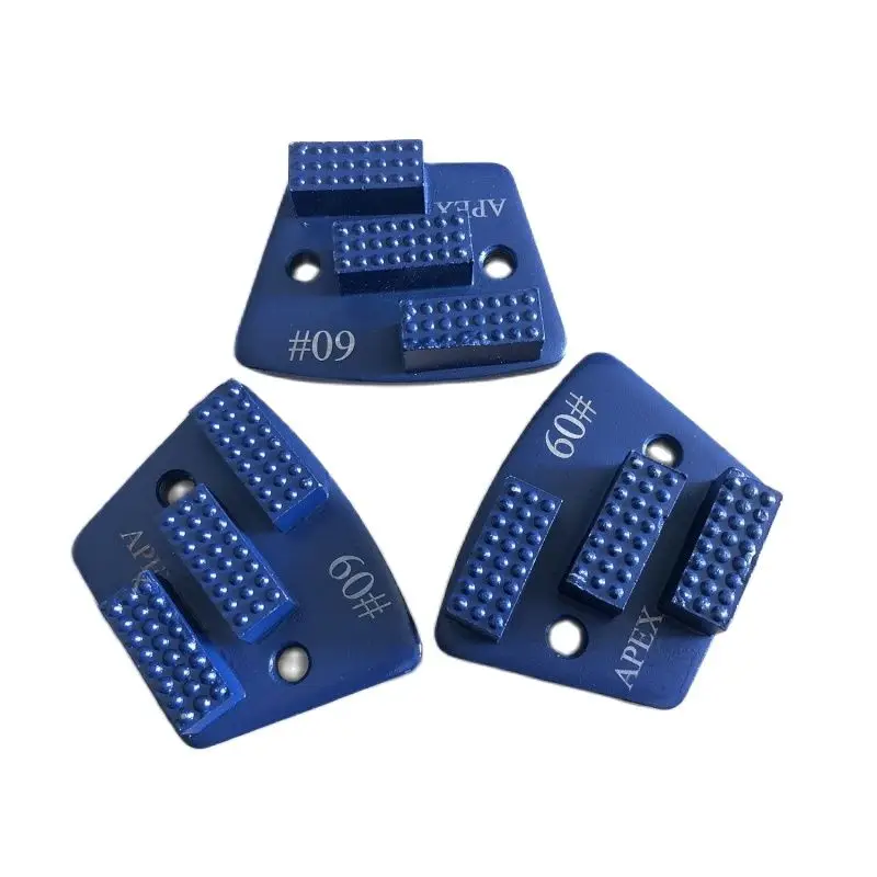 Diamante Abrasivo Moagem Pcd Almofadas Trapézio Segmentos Terraço Piso Concreto Mármore Granito e Polimento de Pedra 1pc