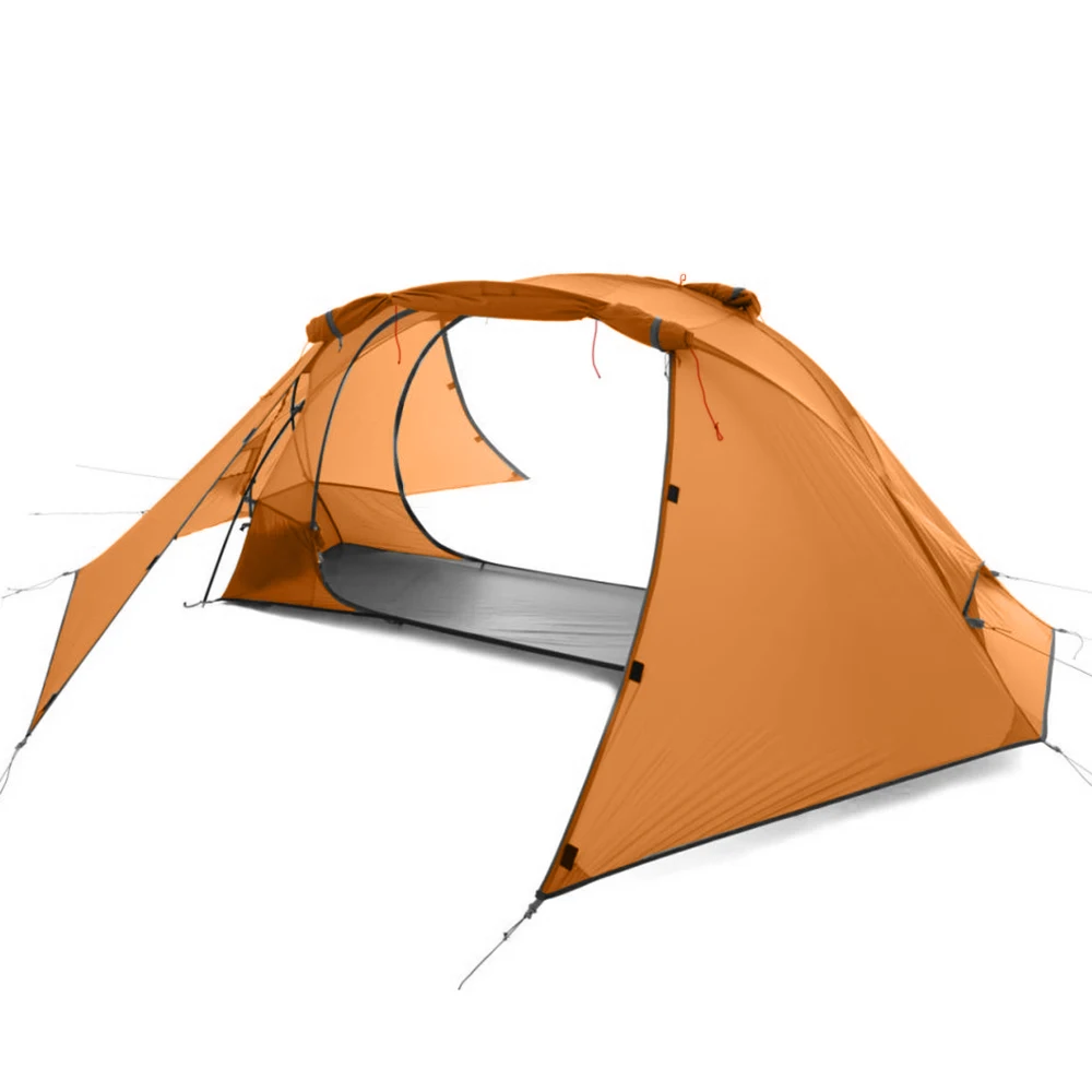 

1 Person Tent Lightweight Backpacking Tent Double-layer Can Use with Elevated Sleeping Platform Camp Bed for 4 Season