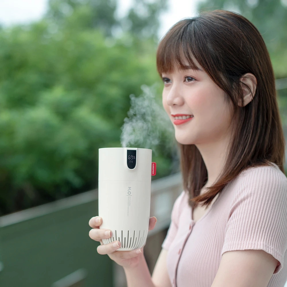 Geekroom Wireless Air Humidifier USB Portbale Aroma Diffuser 2000mAh Rechargeable Umidificador Essential Oil Humidificador