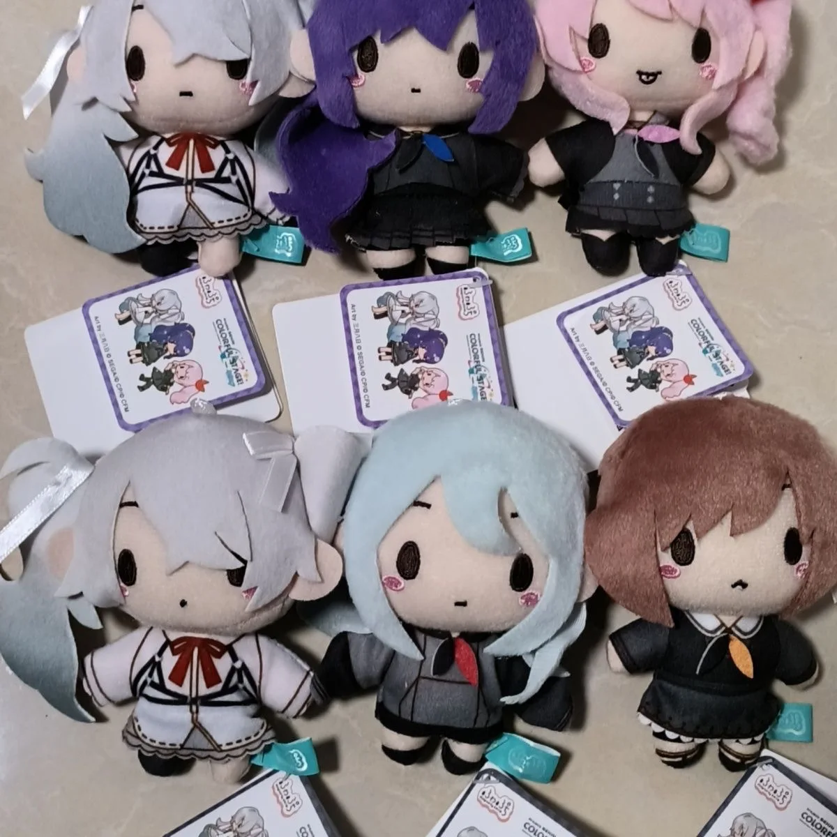 10 cm Pjsk Plüschtier Schlüsselanhänger Projekt Sekai Shinonome Akito Gefüllte Plüschpuppe Aoyagi Toya Anhänger Rucksack Tasche Dekor Geschenk – Detail 5