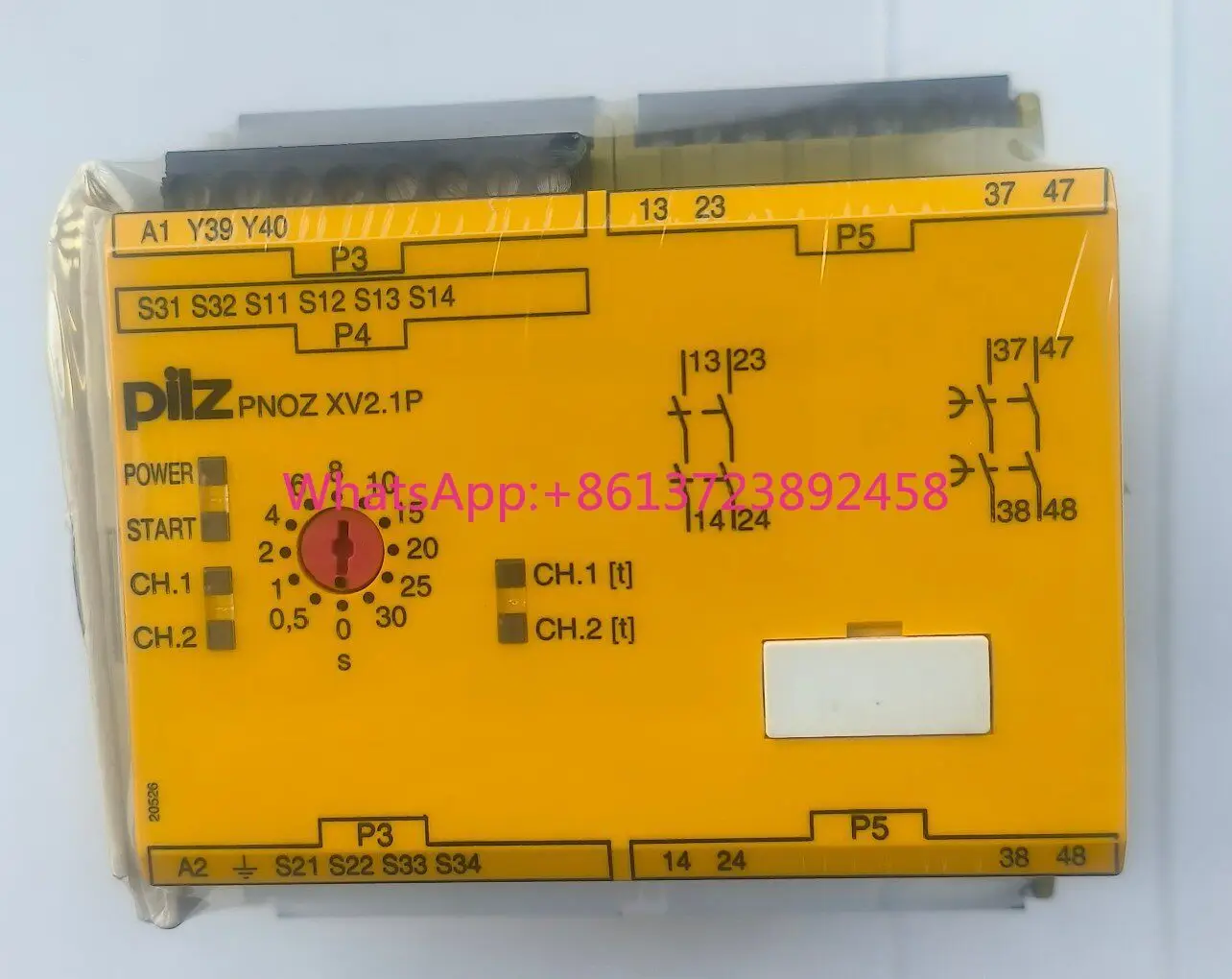 

PILZ PNOZ XV2.1P Safety Relay Model 7775 in stock