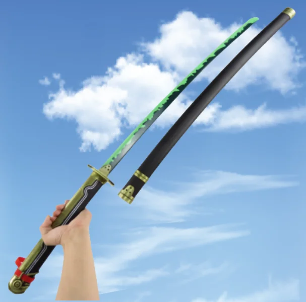 

100cm Cosplay Costume party Prop Seraph of The End Yuichiro Hyakuya Sword Weapon Katana Black Demon Asuramaru Wooden Sword gift
