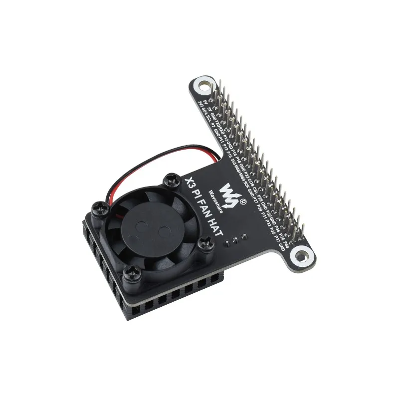 

Waveshare Cooling Fan Expansion Board For RDK X3 Development Board, With 40PIN GPIO Adapter Header