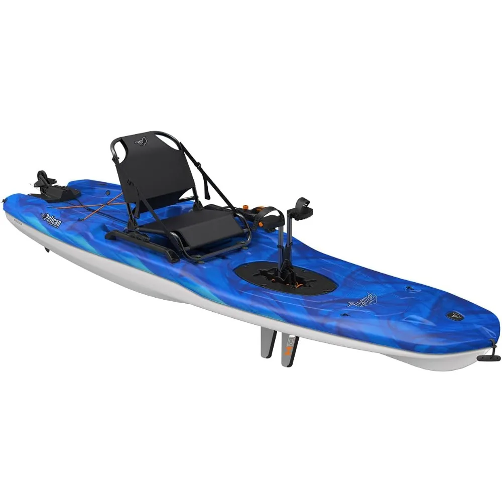 

reational Kayak- Sit-on-Top - Lightweight and Stable one Person Kayak Vapor Deep