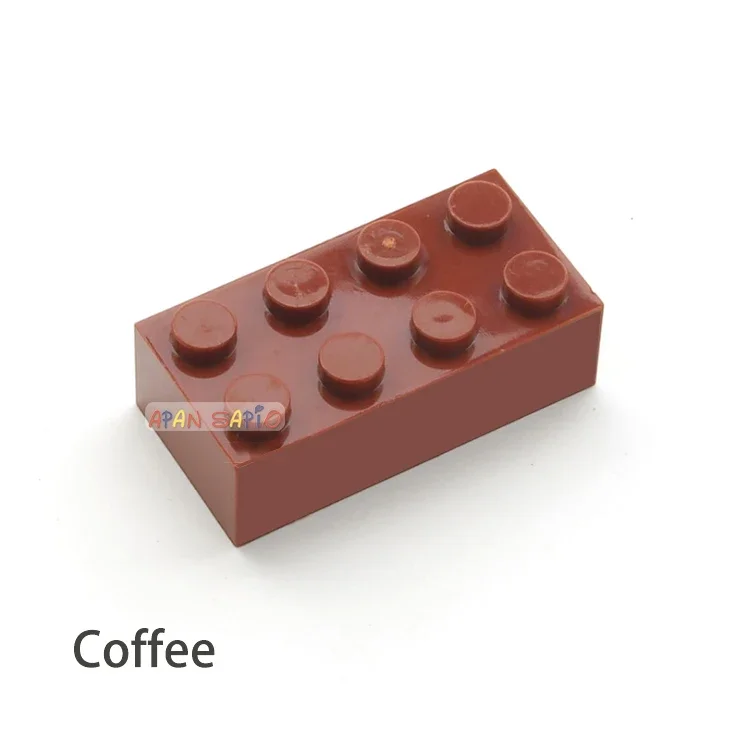 APAN SAPIO 200 stücke Dicke 2x4 DIY Bausteine Zahlen Bricks Pädagogisches Kreative Kompatibel Mit 3001 Kunststoff Spielzeug für Kinder wählen 10
