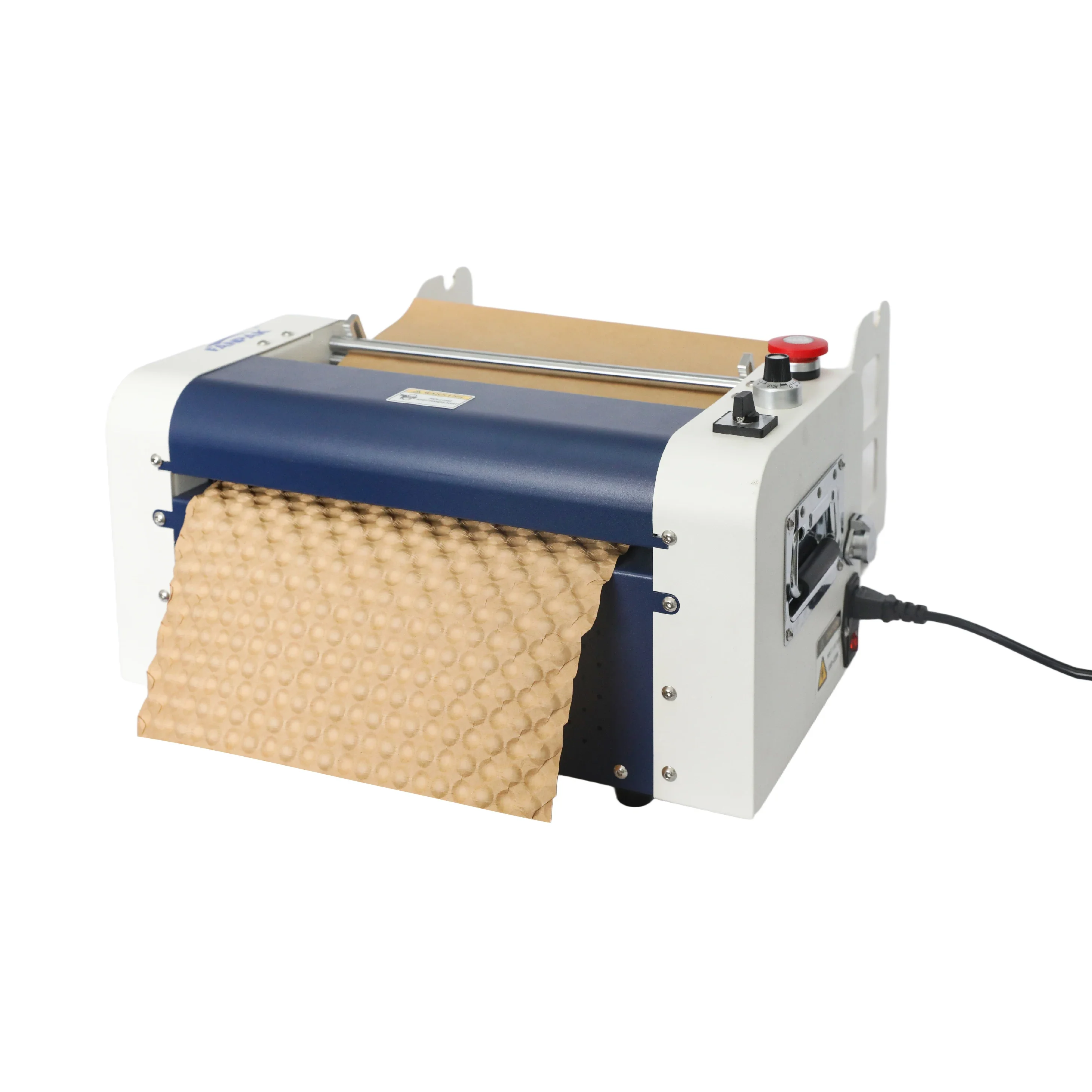 Portable 45*26*27 Protective Packaging Void Filler Paper Bubble Equipment Electric Automatic Paper Bubble Machine Food Apparel