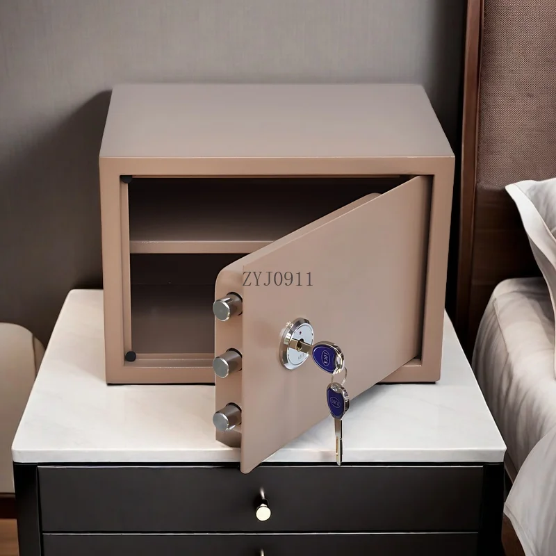 Household Small Invisible Anti-theft Elderly Key Safe Mechanical Lock Office Safe Vintage Safe Deposit Box view 4