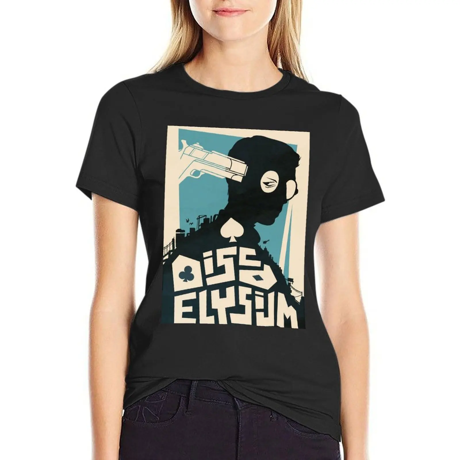 

Disco Elysium T-Shirt lady clothes heavyweights new edition cute clothes Women t shirt