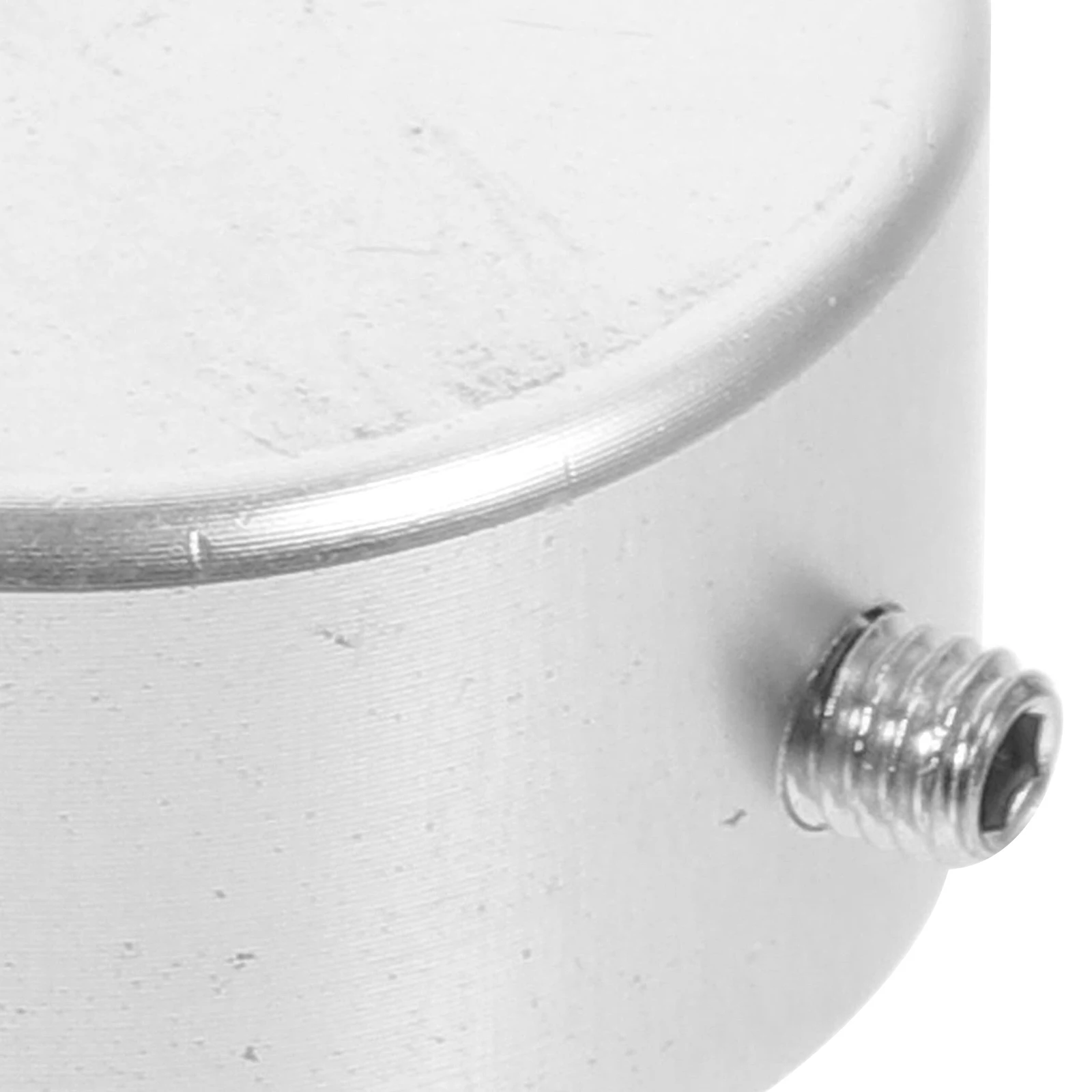 

6 Sets Effects Pedal Footswitch Topper Durable Aluminum Footswitch Topper Caps Small Size Practical Accessories