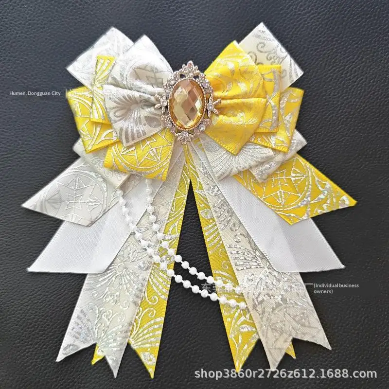1Pcs Itabag Bow Accessory Double Layer Ribbon Ideal for Bag Customization and Decoration