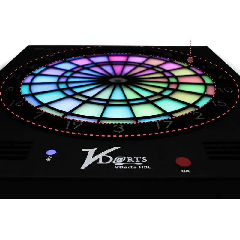 H3L VDART online LED light kids dart board indoor amusement bar game holiday gift celebrations product VDarts H2L world Online