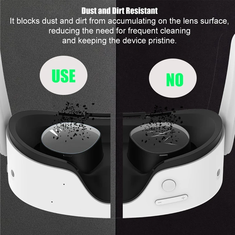 VR เลนส์ฟิล์มสําหรับ Meta Quest 3S เลนส์ VR ฟิล์ม Anti-Scratch VR ชุดหูฟังฟิล์มสําหรับ Meta Quest 3S อุปกรณ์เสริม