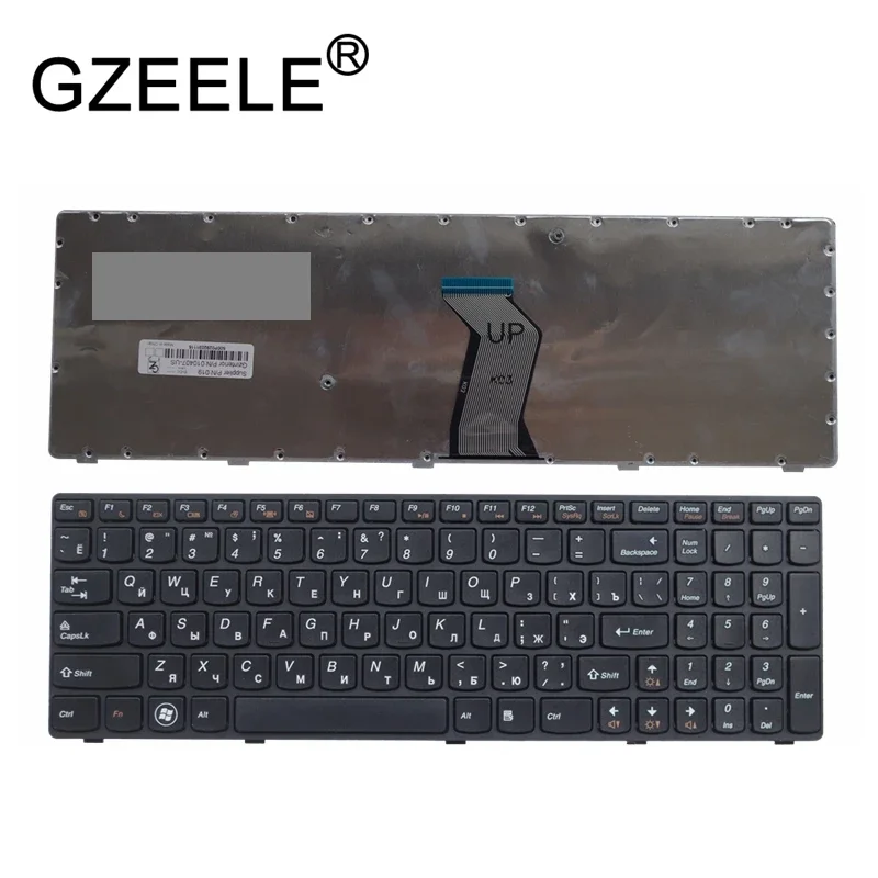 US/RU Black New English Laptop keyboard For Lenovo Y570 Y570N Y570NT Y570I Y570P Y570A Y570D