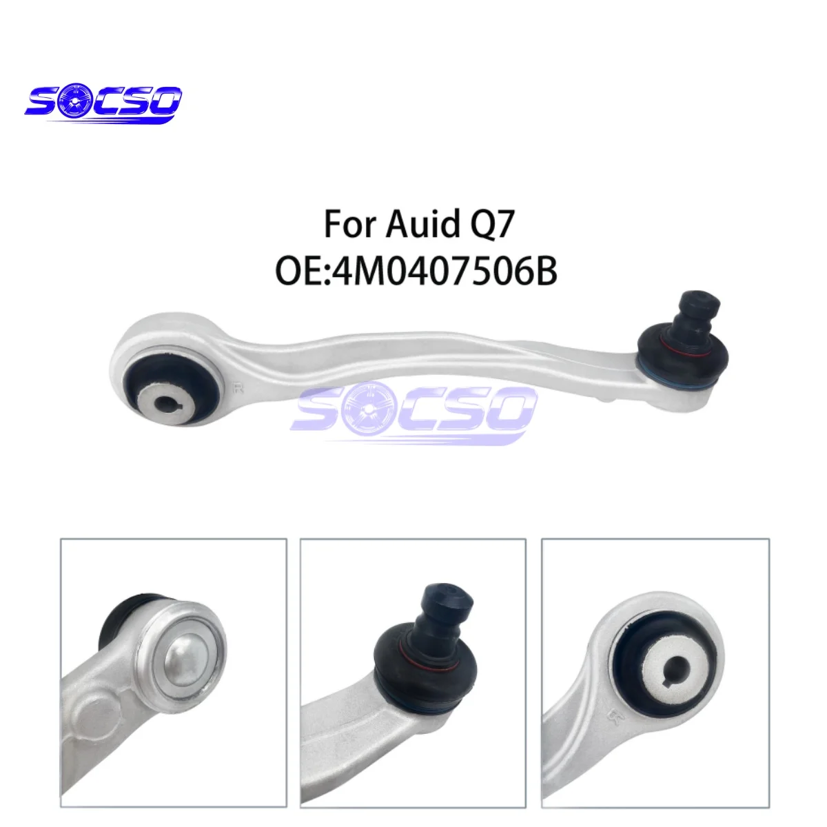 

Front Upper Control Arm Straight Arm R/L Assembly for Audi Q7L (4MB) 4M0407506B 958407506B 958407506C 4M0407505B 958407505B