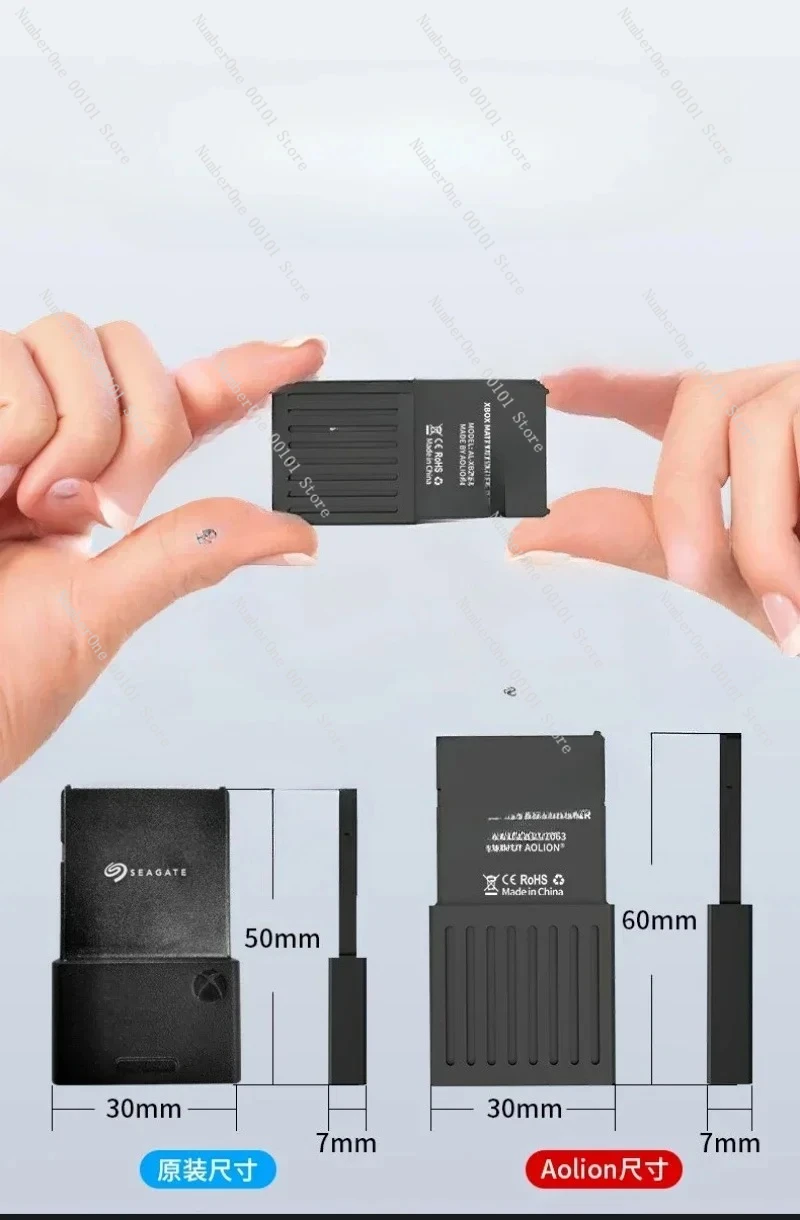 اكس بوكس سيريز اكس | بطاقة SSD متوافقة مع توسيع التخزين، تتضمن محرك الحالة الصلبة سعة 1 تيرابايت/2 تيرابايت