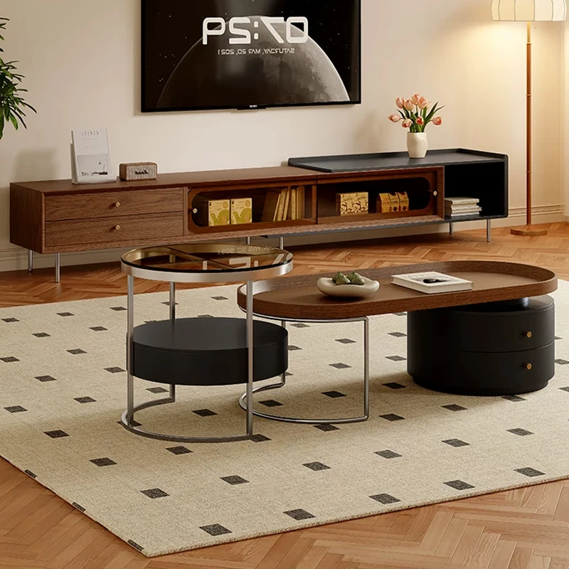 

Save Space Accent Coffee Table Unique Lounge Creative Room Decor Vintage Side Table Salon Mesa Auxiliar Ornaments Home Decor