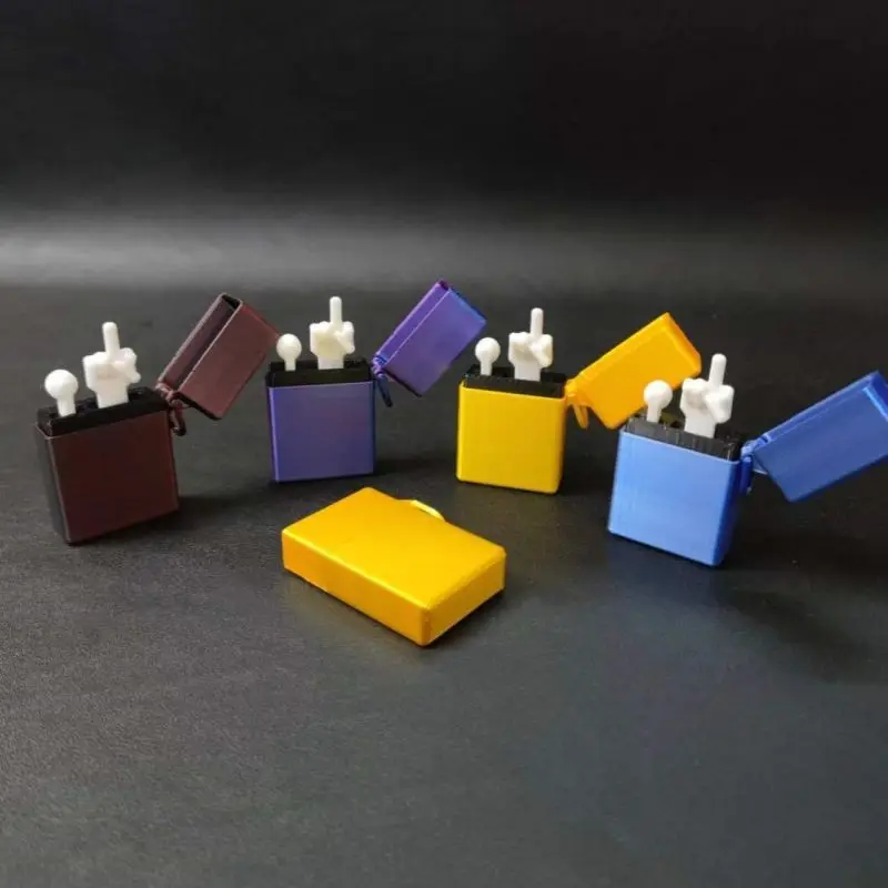 

3D Printed Lighter Model Prank Toy，Funny Desk Ornament Stress Reliever，Gift for Prank Lovers，