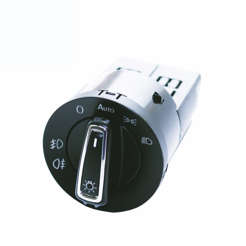 DB-El interruptor  control l faro  Volkswagen Polo tiene un sensor incorporado con fondo blanco 2002 - 2018 2019 - 2024 3bd94153