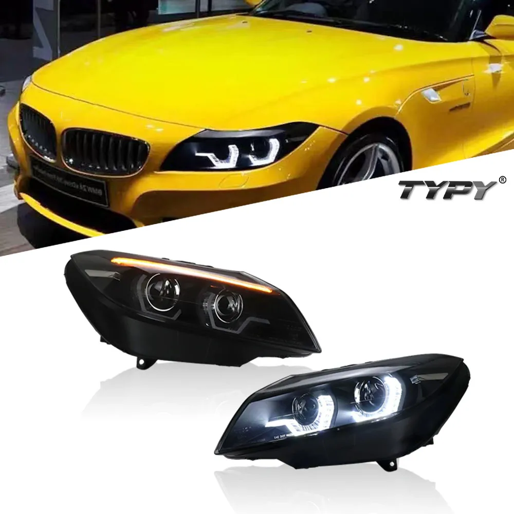 

TYPY Car Styling Head Lamp Assembly For BMW Z4 E89 Headlights 2009-2016 Upgrade Modified to NEW E89 Dynamic Turn LED Headlights