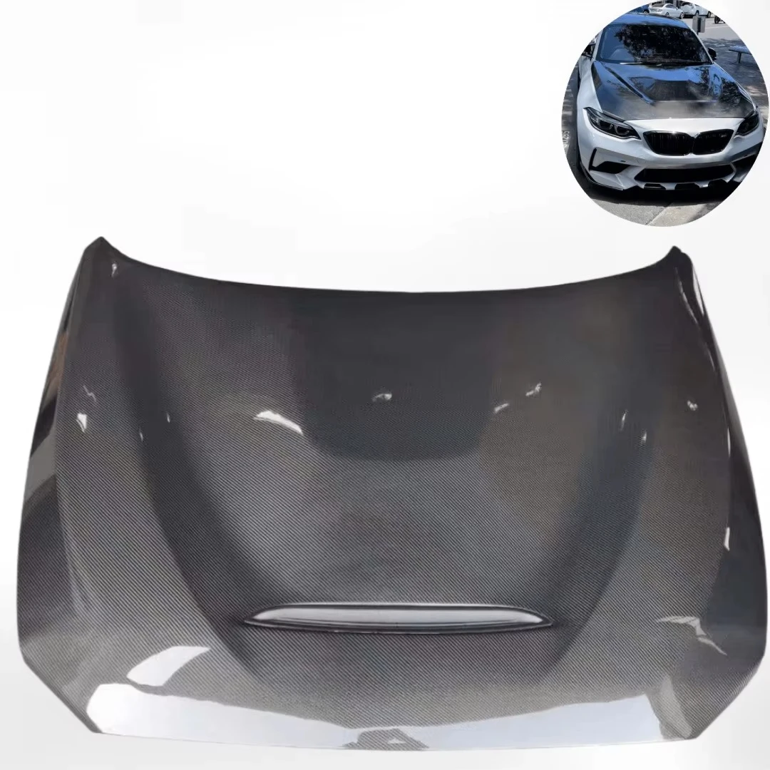 

Factory Direct GTS Style Carbon Fiber Front Hood Bonnet for F87 M2 F22 F23 2 Series 2014-19 New Condition Customized