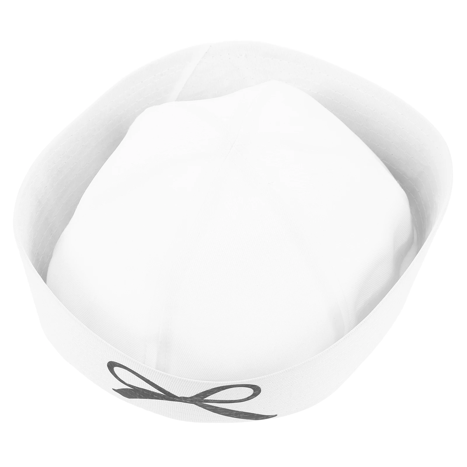 

Sailor Hat Bowknot Cap Party Cosplay Sun Protection Nautical Female Costume Cloth