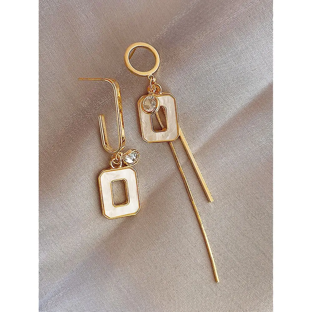 Geo Drop Earrings