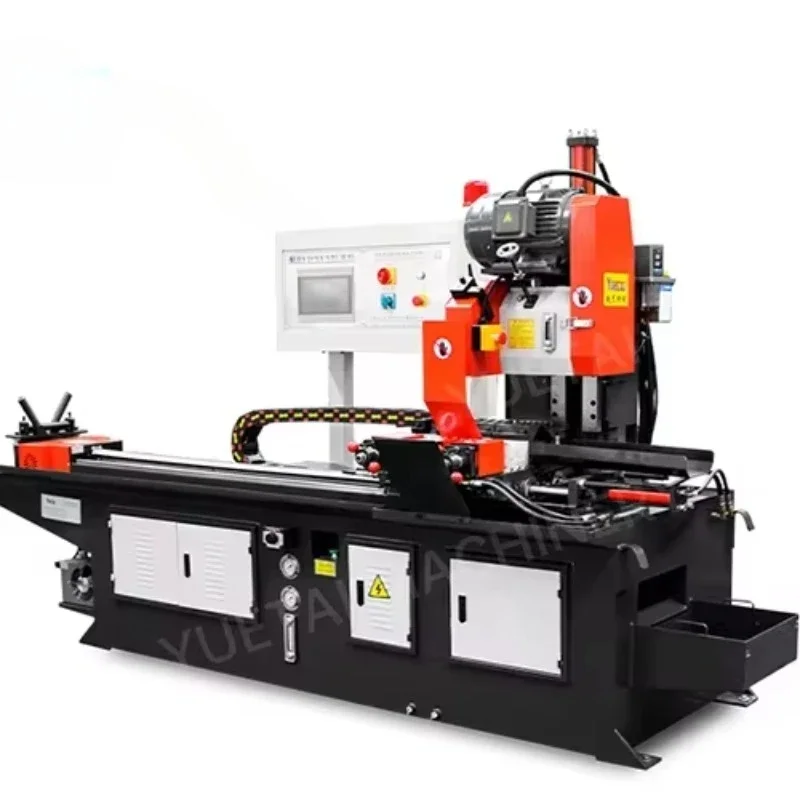 425CNC Servo Hydraulic Stainless Steel Pipe Cutter Metal Cold Sawing Tube Square Pipe Cutting Machine