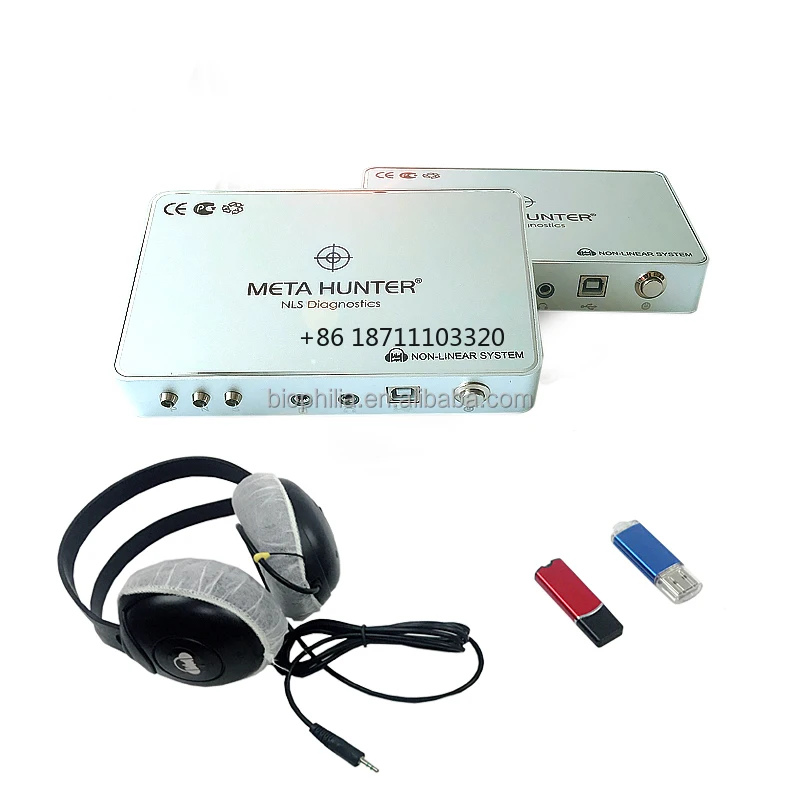 

Bioresonance physiotherapy equipment meta hunter 4025 nls aura scanning analyzer factory price