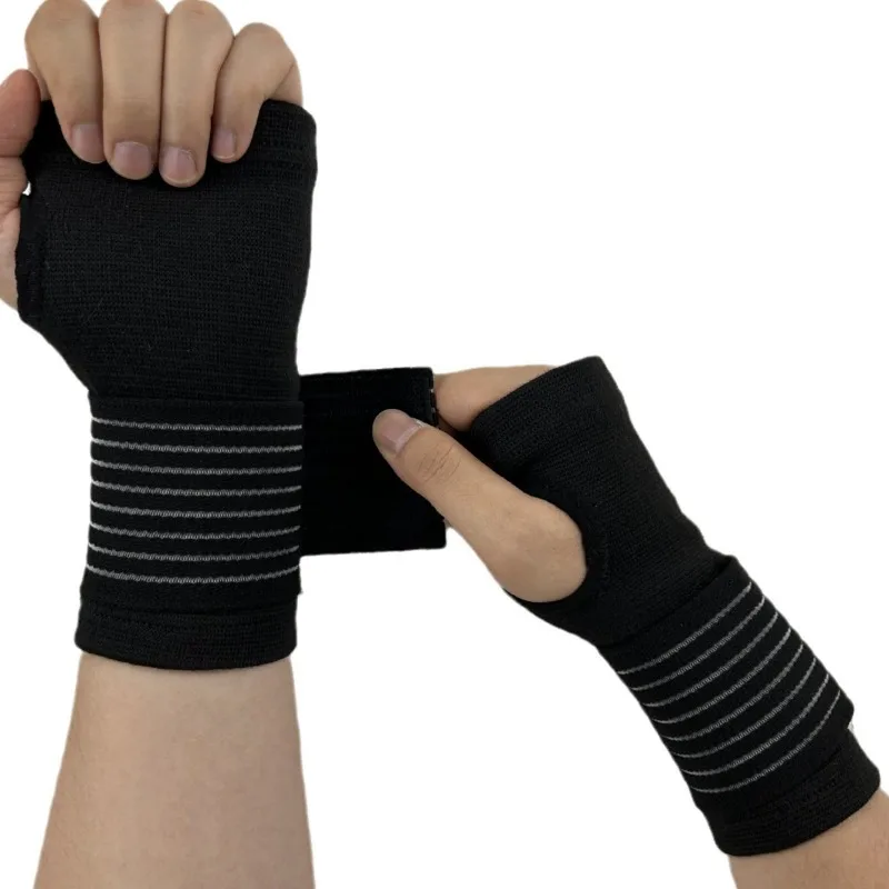 Luvas esportivas antiderrapantes com alças ajustáveis ​​para adultos, badminton, basquete, fitness, resistente ao desgaste, protetor de pulso, respirável, novo