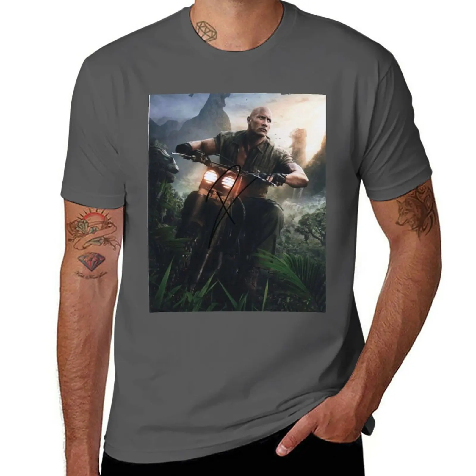 New dwayne johnson T-Shirt animal print shirt for boys oversized t shirts T-shirt for a boy mens big and tall t shirts