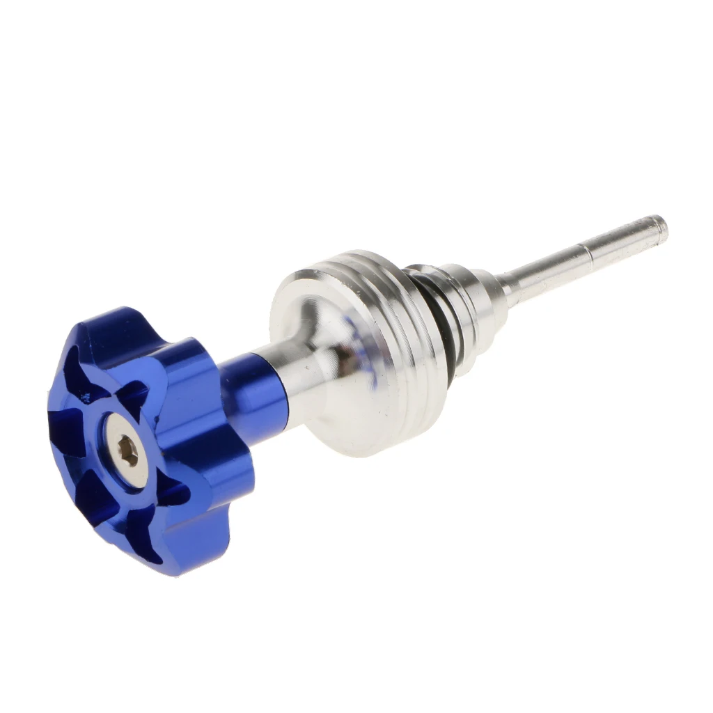 Jauge de niveau d'huile de jauge de moteur bleu OEM, universel pour façades 125CC, RL, D343, Pit Bike, Go Kart Scooter