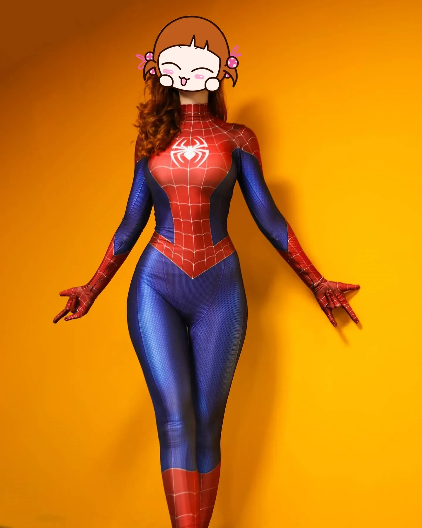 Disfraz de superhéroe de Spiderman para mujer adulta, traje Zentai de Halloween, mono de fiesta, PS4